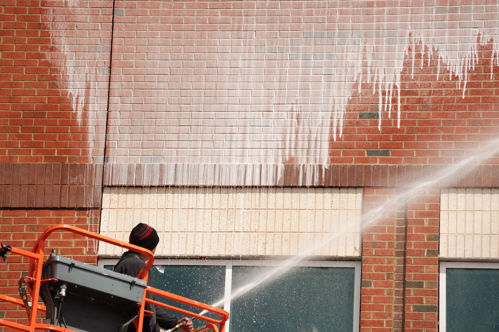 Commercial Pressure Washing project 2
